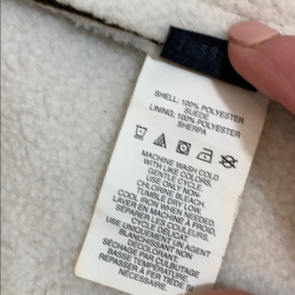 Oakley Polyester Suede & Polyester Sherpa Coat - Picture 7 of 8